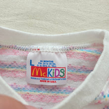 Load image into Gallery viewer, Vintage McKids Geometric Long Sleeve 9 months
