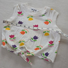 Load image into Gallery viewer, Vintage Floral Cropped Top 3t
