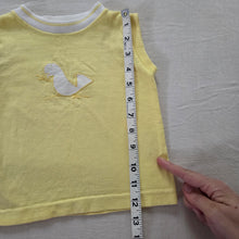 Load image into Gallery viewer, Vintage Bird Yellow Tank Top 2t
