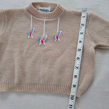 Load image into Gallery viewer, Vintage Giraffes Knit Shirt 6-9 months

