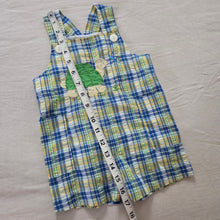 Load image into Gallery viewer, Vintage Turtle Plaid Shortalls 9 months
