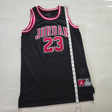 Load image into Gallery viewer, Jordan 23 Black Jersey Shirt kids 10/12
