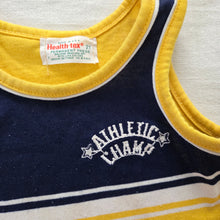 Load image into Gallery viewer, Vintage Healthtex Athletic Champ Tank Top 12-18 months
