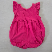 Load image into Gallery viewer, Vintage Floral/Cherry Bubble Cotton Romper 9-12 months
