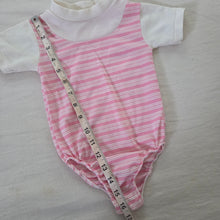 Load image into Gallery viewer, Vintage Striped Romper 18-24 months *flaw
