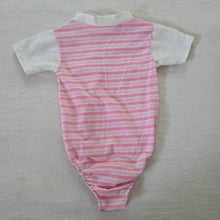 Load image into Gallery viewer, Vintage Striped Romper 18-24 months *flaw
