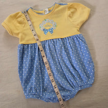 Load image into Gallery viewer, Vintage Healthtex Daisy Cotton Bubble Romper 12 months
