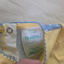 Load image into Gallery viewer, Vintage Healthtex Daisy Cotton Bubble Romper 12 months
