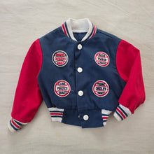 Load image into Gallery viewer, Vintage Baseball Patch Jacket 12-18 months
