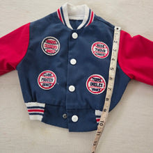 Load image into Gallery viewer, Vintage Baseball Patch Jacket 12-18 months
