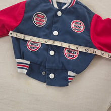 Load image into Gallery viewer, Vintage Baseball Patch Jacket 12-18 months
