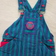 Load image into Gallery viewer, Vintage Gymboree Striped Overalls 2t
