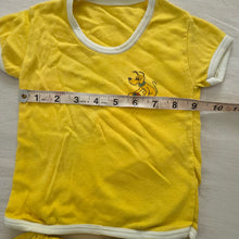 Load image into Gallery viewer, Vintage Pluto Yellow Matching Set 9-12 months
