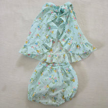 Load image into Gallery viewer, Vintage Dainty Floral Matching Set 18-24 months
