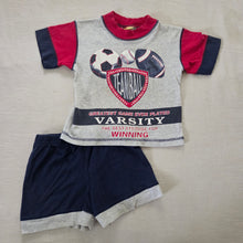 Load image into Gallery viewer, Vintage Varsity Sports Matching Set 2t/3t
