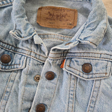 Load image into Gallery viewer, Vintage Levi's Trucker Jean Jacket Orange Tab 18 months
