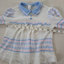 Load image into Gallery viewer, Vintage 70s Striped Girly Long Sleeve 2t
