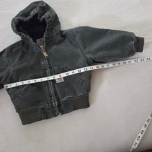 Load image into Gallery viewer, Vintage Carhartt Sage Green Jacket 2t/3t
