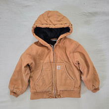 Load image into Gallery viewer, Older Carhartt Brown Jacket 3t
