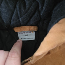 Load image into Gallery viewer, Older Carhartt Brown Jacket 3t
