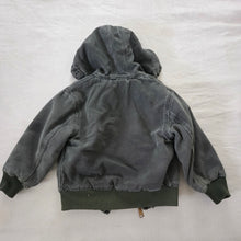 Load image into Gallery viewer, Y2k Carhartt Sage Distressed Jacket 4t *broken zipper
