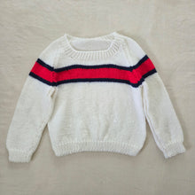 Load image into Gallery viewer, Vintage Striped Knit Sweater 2t/3t
