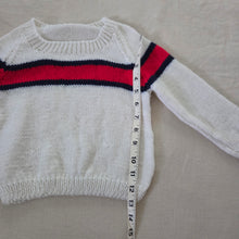 Load image into Gallery viewer, Vintage Striped Knit Sweater 2t/3t
