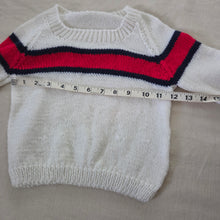 Load image into Gallery viewer, Vintage Striped Knit Sweater 2t/3t
