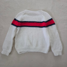 Load image into Gallery viewer, Vintage Striped Knit Sweater 2t/3t
