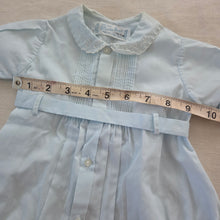 Load image into Gallery viewer, Vintage Embroidered Bubble Romper 3 months
