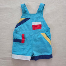 Load image into Gallery viewer, Vintage Popsicle Colorful Shortalls 9-12 months
