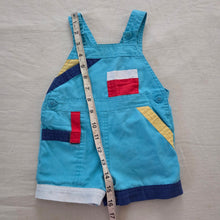 Load image into Gallery viewer, Vintage Popsicle Colorful Shortalls 9-12 months
