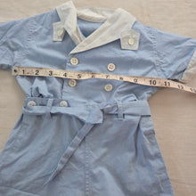 Load image into Gallery viewer, Vintage Classic Boy Romper 12 months
