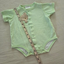 Load image into Gallery viewer, Vimtage Bear Gingham Cotton Romper 0-3 months
