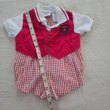 Load image into Gallery viewer, Vintage Classic Boy Romper 0-3 months
