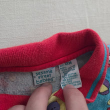 Load image into Gallery viewer, Vintage Elmo Color Block Pantsuit 12 months
