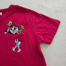 Load image into Gallery viewer, Vintage Warner Bros Cotton Pocket Tee 3t
