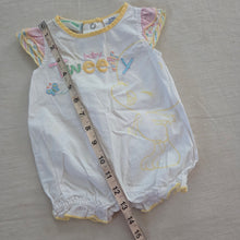 Load image into Gallery viewer, Y2k Baby Tweety Romper 0-3 months
