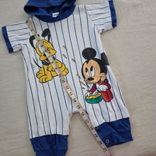 Load image into Gallery viewer, Vintage Baby Mickey &amp; Pluto Pantsuit 6-9 months
