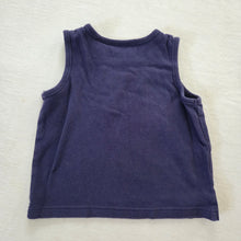 Load image into Gallery viewer, Vintage Shark + Crab Cotton Tank Top 24 months
