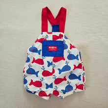 Load image into Gallery viewer, Vintage Oshkosh Whale Bubble 9-12 months

