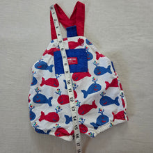 Load image into Gallery viewer, Vintage Oshkosh Whale Bubble 9-12 months
