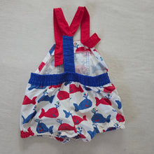 Load image into Gallery viewer, Vintage Oshkosh Whale Bubble 9-12 months
