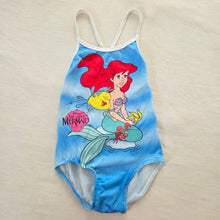 Load image into Gallery viewer, Vintage Ariel Little Mermaid Swimsuit 4t/5t
