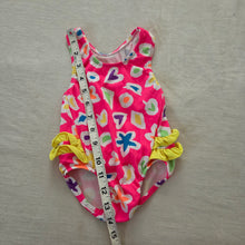 Load image into Gallery viewer, Vintage Shapes Ruffled Swimsuit 9-12 months
