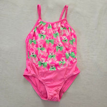 Load image into Gallery viewer, Vintage Bears &amp; Bows Swimsuit 2t/3t
