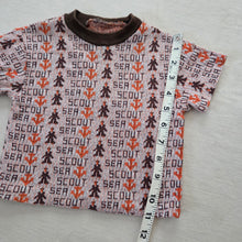 Load image into Gallery viewer, Vintage "Sea Scout" Spellout Shirt 6-9 months
