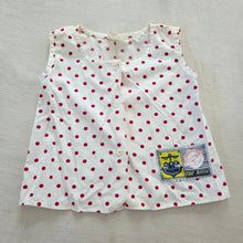 Load image into Gallery viewer, Vintage Polka Dot Sailor Shirt 3t/4t
