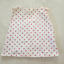 Load image into Gallery viewer, Vintage Polka Dot Sailor Shirt 3t/4t
