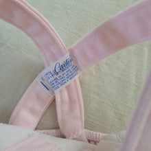 Load image into Gallery viewer, Vintage Flower Pink Sunsuit 6-9 months
